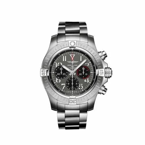 Breitling Avenger B01 Chronograph 45 Stainless Steel / Anthracite / Bracelet AB01821A1B1A1 — фото часов Breitling Avenger B01 Chronograph 45 Stainless Steel / Anthracite / Bracelet AB01821A1B1A1 — фото часов
