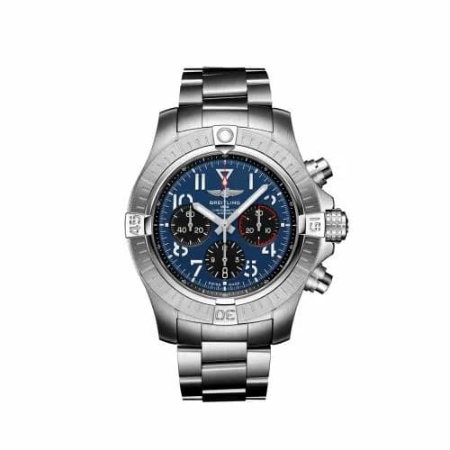 Breitling Avenger B01 Chronograph 45 Stainless Steel / Blue / Bracelet AB01821A1C1A1 — фото часов Breitling Avenger B01 Chronograph 45 Stainless Steel / Blue / Bracelet AB01821A1C1A1 — фото часов