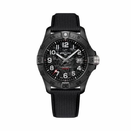 Breitling Avenger Automatic 42 Night Mission / Black / Bracelet S17328101B1X1 — фото часов Breitling Avenger Automatic 42 Night Mission / Black / Bracelet S17328101B1X1 — фото часов
