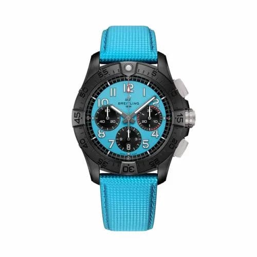 Breitling Avenger B01 Chronograph 42 Night Mission / Ice Blue / Strap SB0146101L1X1 — фото часов Breitling Avenger B01 Chronograph 42 Night Mission / Ice Blue / Strap SB0146101L1X1 — фото часов