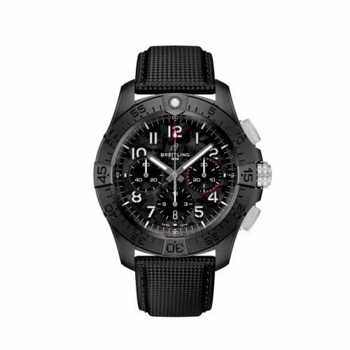 Breitling Avenger B01 Chronograph 44 Night Mission / Black / Strap SB0147101B1X1 — фото часов Breitling Avenger B01 Chronograph 44 Night Mission / Black / Strap SB0147101B1X1 — фото часов