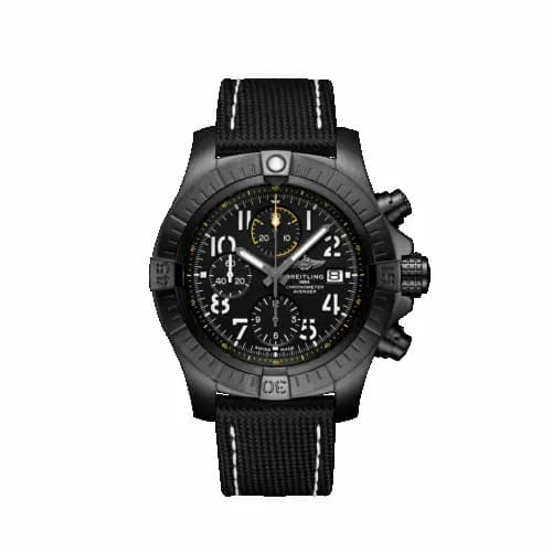 Breitling Avenger Chronograph 45 Night Mission / Black / Military / Pin V13317101B1X1 — фото часов Breitling Avenger Chronograph 45 Night Mission / Black / Military / Pin V13317101B1X1 — фото часов