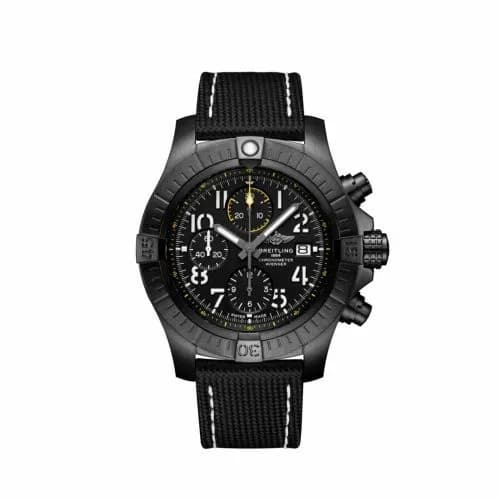Breitling Avenger Chronograph 45 Night Mission / Black / Military - Folding V13317101B1X2 — фото часов Breitling Avenger Chronograph 45 Night Mission / Black / Military - Folding V13317101B1X2 — фото часов
