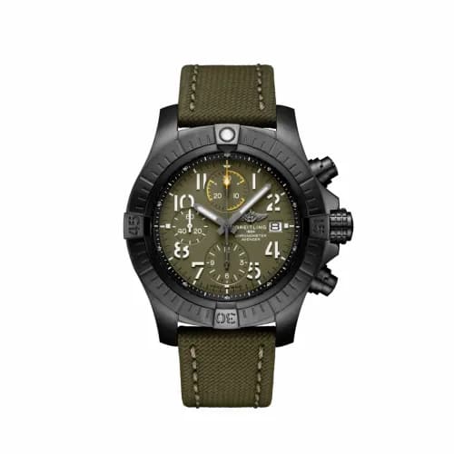 Breitling Avenger Chronograph 45 Night Mission / Green / Military / Pin V13317101L1X1 — фото часов Breitling Avenger Chronograph 45 Night Mission / Green / Military / Pin V13317101L1X1 — фото часов