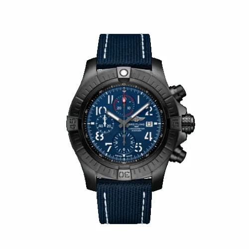 Breitling Avenger Chronograph 48 Night Mission / Blue / Military / Pin V13375101C1X1 — фото часов Breitling Avenger Chronograph 48 Night Mission / Blue / Military / Pin V13375101C1X1 — фото часов