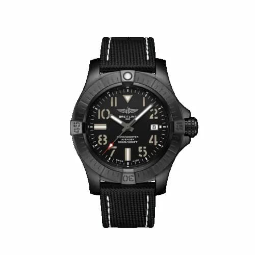 Breitling Avenger Automatic 45 Seawolf Night Mission / Black / Military / Folding V17319101B1X2 — фото часов Breitling Avenger Automatic 45 Seawolf Night Mission / Black / Military / Folding V17319101B1X2 — фото часов