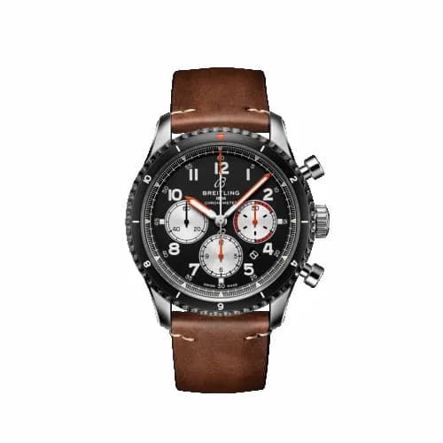 Breitling Aviator 8 B01 Chronograph 43 Stainless Steel / Mosquito / Calf / Folding AB01194A1B1X2 — фото часов Breitling Aviator 8 B01 Chronograph 43 Stainless Steel / Mosquito / Calf / Folding AB01194A1B1X2 — фото часов
