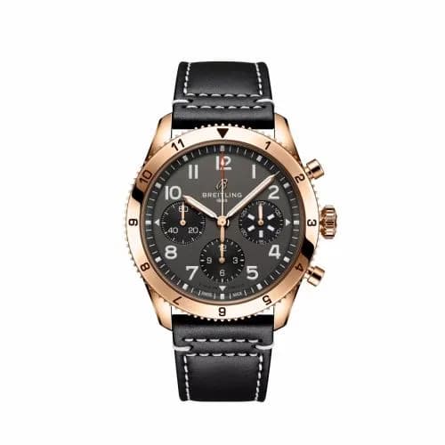 Breitling Classic AVI Chronograph P-51 Mustang Red Gold R233801A1B1X1