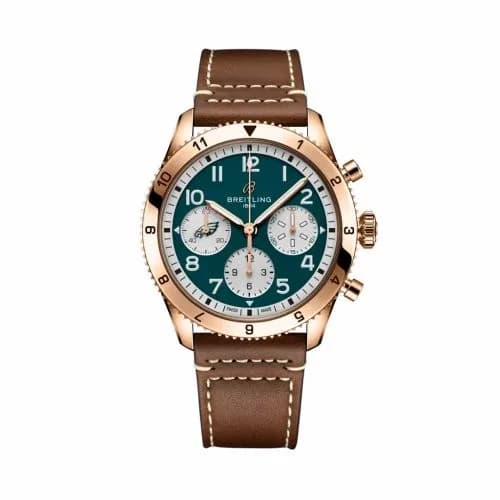 Breitling Classic AVI Chronograph 42 Super Bowl LIX Philadelphia Eagles Limited Edition R233802A1L1X1