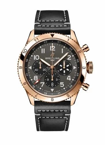 Breitling Super AVI B04 Chronograph GMT 46 P-51 Mustang Red Gold / Boutique Edition RB04451A1B1X1
