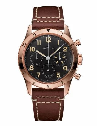 Breitling AVI Ref. 765 1953 Re-Edition Pink Gold RB0920131B1X1