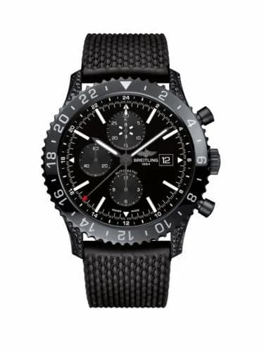 Breitling Chronoliner Blacksteel Diamondworks / Black / Rubber M24310AN.BF02.267S