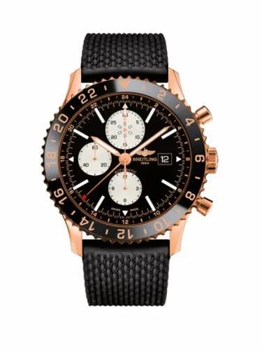 Breitling Chronoliner Red Gold / Black / Rubber R2431212.BE83.256S