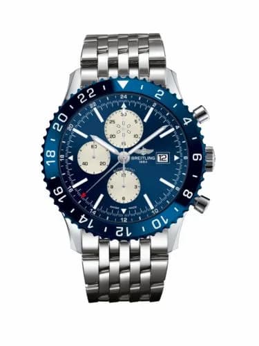 Breitling Chronoliner Stainless Steel / Blue / Bracelet Y2431016.C970.443A