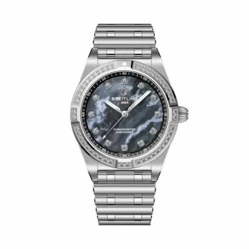 Breitling Chronomat 28 Stainless Steel - Diamond / Black MOP A72310531G1A1