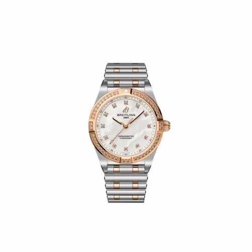 Breitling Chronomat 28 Stainless Steel - Red Gold / MOP U72310531A1U1