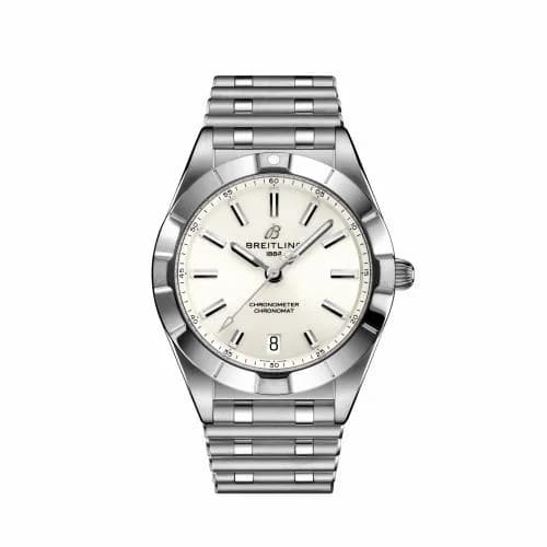 Breitling Chronomat 32 Stainless Steel / White / Rouleaux A77310101A2A1
