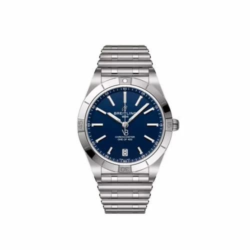 Breitling Chronomat Automatic 36 Victoria Beckham Stainless Steel / Midnight Blue A103801A1C1A1 — фото часов Breitling Chronomat Automatic 36 Victoria Beckham Stainless Steel / Midnight Blue A103801A1C1A1 — фото часов