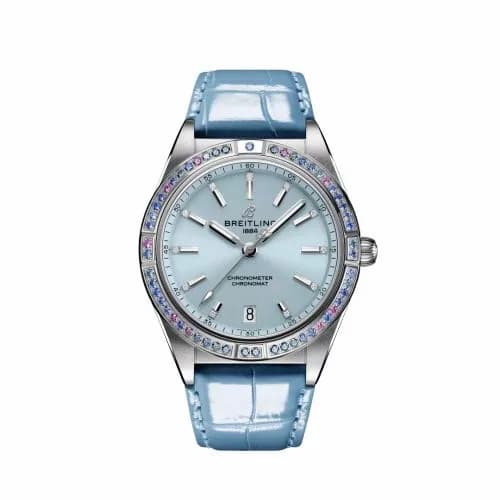 Breitling Chronomat Automatic 36 Stainless Steel - White Gold / Ice Blue / South Sea G10380611C1P1