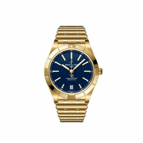 Breitling Chronomat Automatic 36 Victoria Beckham Yellow Gold / Midnight Blue K103801A1C1K1 — фото часов Breitling Chronomat Automatic 36 Victoria Beckham Yellow Gold / Midnight Blue K103801A1C1K1 — фото часов