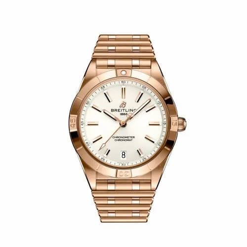 Breitling Chronomat Automatic 36 Red Gold / White / Rouleaux R10380101A1R1 — фото часов Breitling Chronomat Automatic 36 Red Gold / White / Rouleaux R10380101A1R1 — фото часов