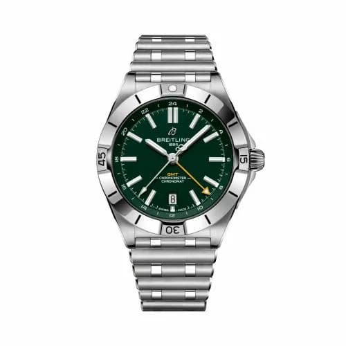 Breitling Breitling Chronomat Automatic GMT 40 NFL Green Bay Packers Edition A32398A41L1A1 — фото часов Breitling Breitling Chronomat Automatic GMT 40 NFL Green Bay Packers Edition A32398A41L1A1 — фото часов