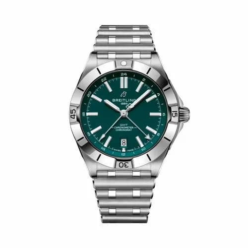 Breitling Breitling Chronomat Automatic GMT 40 NFL Philadelphia Eagles Edition A32398B51L1A1 — фото часов Breitling Breitling Chronomat Automatic GMT 40 NFL Philadelphia Eagles Edition A32398B51L1A1 — фото часов