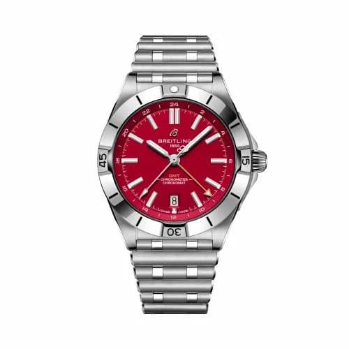 Breitling Breitling Chronomat Automatic GMT 40 NFL San Francisco 49ers Edition A32398B61K1A1 — фото часов Breitling Breitling Chronomat Automatic GMT 40 NFL San Francisco 49ers Edition A32398B61K1A1 — фото часов
