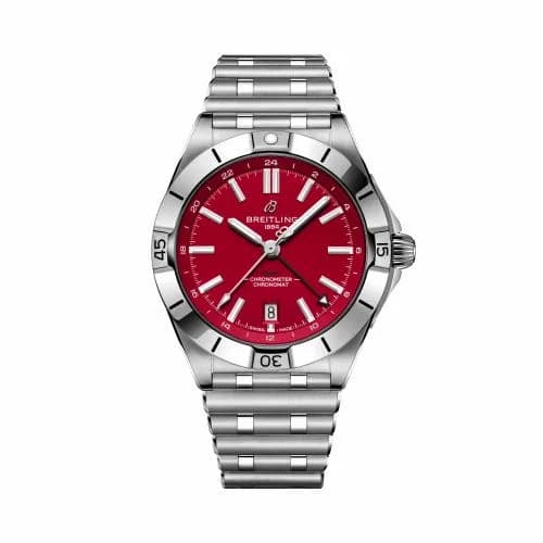 Breitling Breitling Chronomat Automatic GMT 40 NFL Tampa Bay Buccaneers Edition A32398C51K1A1 — фото часов Breitling Breitling Chronomat Automatic GMT 40 NFL Tampa Bay Buccaneers Edition A32398C51K1A1 — фото часов