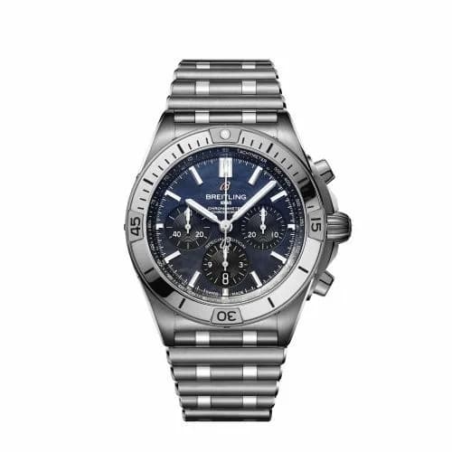 Breitling Chronomat B01 42 Stainless Steel / Black MOP / Japan AB0134101B3A1 — фото часов Breitling Chronomat B01 42 Stainless Steel / Black MOP / Japan AB0134101B3A1 — фото часов