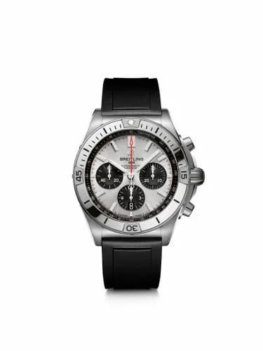 Breitling Chronomat B01 42 Stainless Steel / Silver / Rubber / China AB0134101G1S1 — фото часов Breitling Chronomat B01 42 Stainless Steel / Silver / Rubber / China AB0134101G1S1 — фото часов