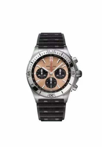 Breitling Chronomat B01 42 Stainless Steel / Copper / Rubber AB0134101K1S1 — фото часов Breitling Chronomat B01 42 Stainless Steel / Copper / Rubber AB0134101K1S1 — фото часов