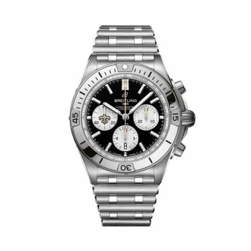 Breitling Chronomat B01 42 NFL New Orleans Saints / Rouleaux AB01342B1B4A1 — фото часов Breitling Chronomat B01 42 NFL New Orleans Saints / Rouleaux AB01342B1B4A1 — фото часов