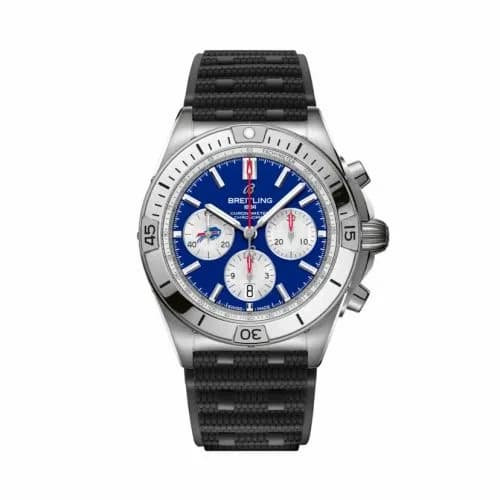 Breitling Chronomat B01 42 NFL Buffalo Bills AB01342B1C3S1 — фото часов Breitling Chronomat B01 42 NFL Buffalo Bills AB01342B1C3S1 — фото часов