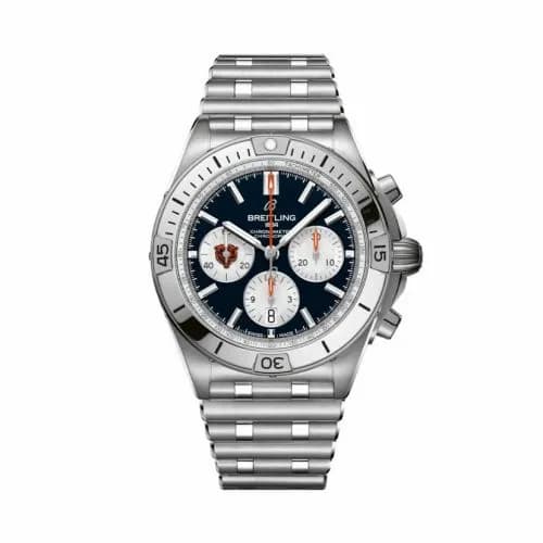 Breitling Chronomat B01 42 NFL Chicago Bears / Rouleaux AB01342B1C5A1 — фото часов Breitling Chronomat B01 42 NFL Chicago Bears / Rouleaux AB01342B1C5A1 — фото часов