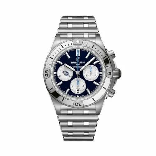 Breitling Chronomat B01 42 NFL Tennessee Titans / Rouleaux AB01342B1C6A1 — фото часов Breitling Chronomat B01 42 NFL Tennessee Titans / Rouleaux AB01342B1C6A1 — фото часов