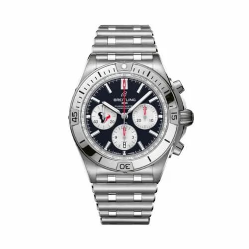 Breitling Chronomat B01 42 NFL Houston Texans / Rouleaux AB01342B1CBA1 — фото часов Breitling Chronomat B01 42 NFL Houston Texans / Rouleaux AB01342B1CBA1 — фото часов