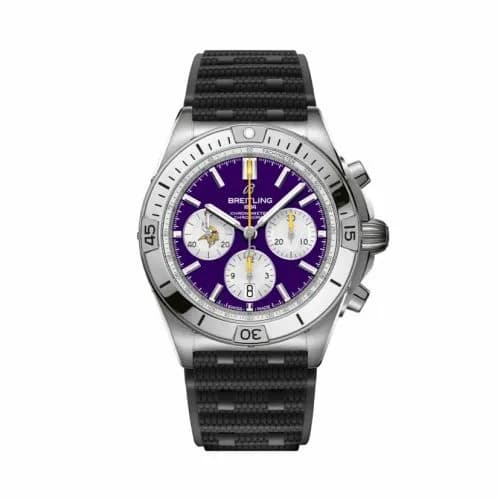 Breitling Chronomat B01 42 NFL Minnesota Vikings AB01342B1K4S1 — фото часов Breitling Chronomat B01 42 NFL Minnesota Vikings AB01342B1K4S1 — фото часов