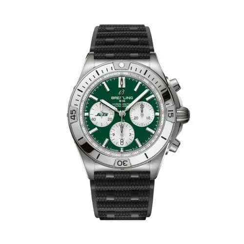 Breitling Chronomat B01 42 NFL New York Jets AB01342B1L5S1 — фото часов Breitling Chronomat B01 42 NFL New York Jets AB01342B1L5S1 — фото часов