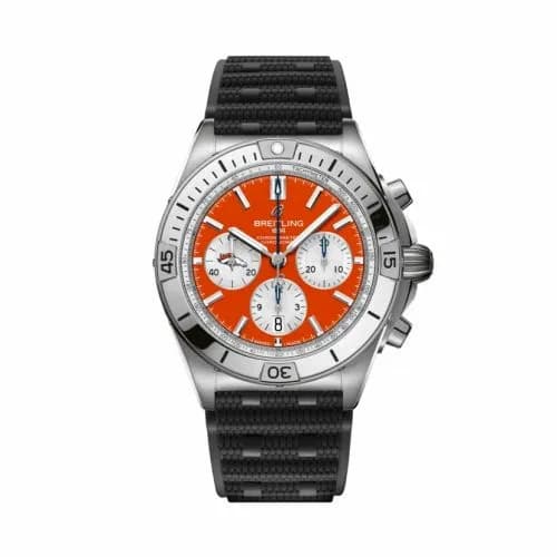 Breitling Chronomat B01 42 NFL Denver Broncos AB01342B1O2S1 — фото часов Breitling Chronomat B01 42 NFL Denver Broncos AB01342B1O2S1 — фото часов