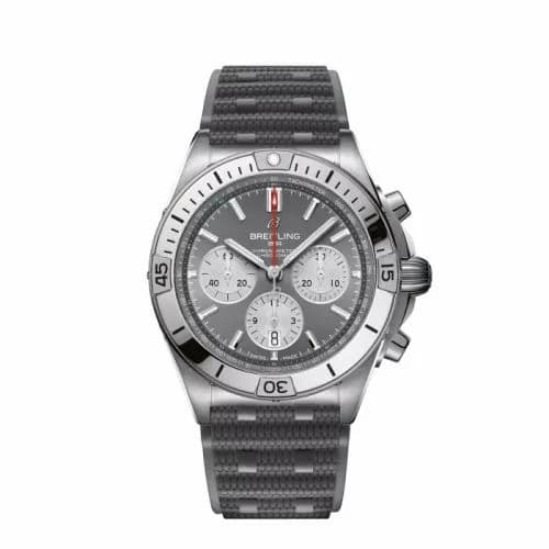 Breitling Chronomat B01 42 Stainless Steel / Grey / Japan AB01343B1M1S1 — фото часов Breitling Chronomat B01 42 Stainless Steel / Grey / Japan AB01343B1M1S1 — фото часов