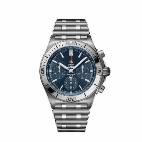 Breitling Chronomat B01 42 Stainless Steel / Frecce Tricolori / Rouleaux AB01344A1C1A1 — фото часов Breitling Chronomat B01 42 Stainless Steel / Frecce Tricolori / Rouleaux AB01344A1C1A1 — фото часов