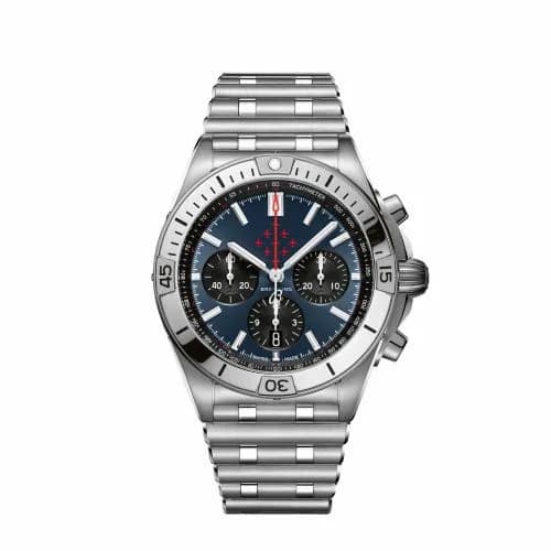 Breitling Chronomat B01 42 Stainless Steel / Red Arrows / Rouleaux AB01347A1C1A1 — фото часов Breitling Chronomat B01 42 Stainless Steel / Red Arrows / Rouleaux AB01347A1C1A1 — фото часов