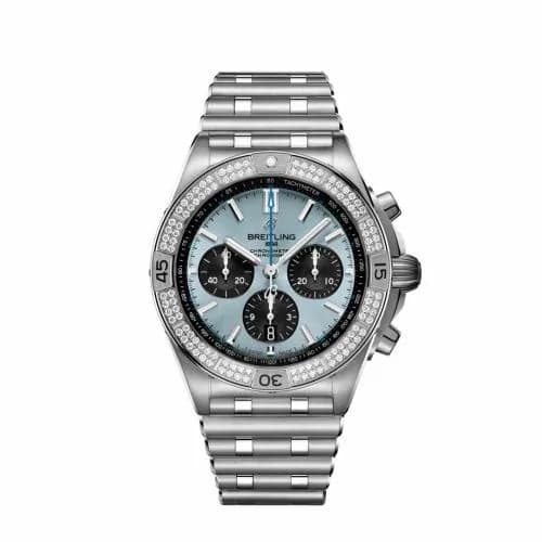 Breitling Chronomat B01 42 Stainless Steel - Diamond / Japan AB0134A21C1A1 — фото часов Breitling Chronomat B01 42 Stainless Steel - Diamond / Japan AB0134A21C1A1 — фото часов
