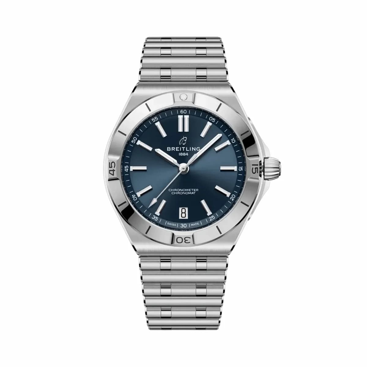 Breitling Chronomat B31 40 Stainless Steel / Blue / Rouleaux AB3114101C1A1