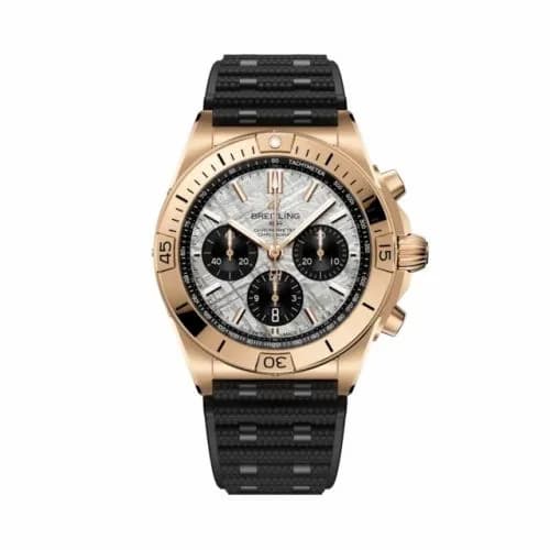 Breitling Chronomat B01 42 Red Gold / Erling Haaland / Rubber RB01347A1F1S1 — фото часов Breitling Chronomat B01 42 Red Gold / Erling Haaland / Rubber RB01347A1F1S1 — фото часов