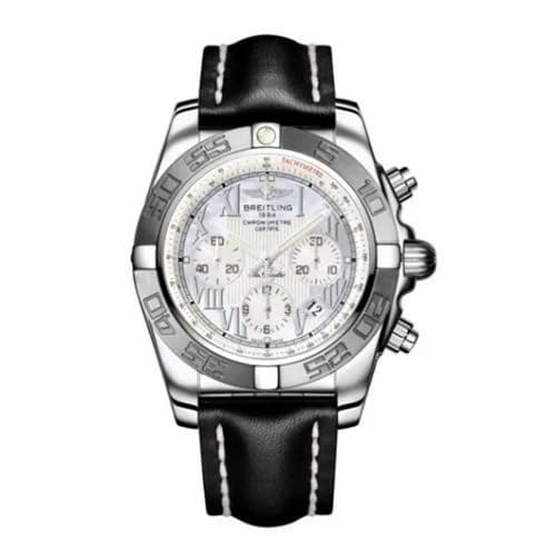 Breitling Chronomat 44 Stainless Steel / MOP - Roman / Calf AB011011/A691/435X — фото часов Breitling Chronomat 44 Stainless Steel / MOP - Roman / Calf AB011011/A691/435X — фото часов