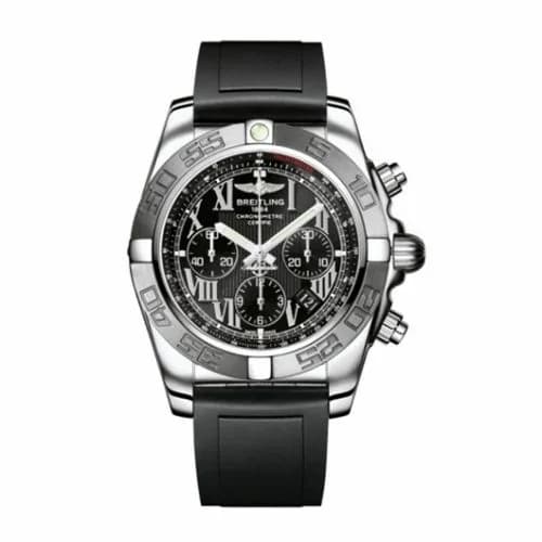 Breitling Chronomat 44 Stainless Steel / Black - Roman / Rubber AB011011/B956/131S — фото часов Breitling Chronomat 44 Stainless Steel / Black - Roman / Rubber AB011011/B956/131S — фото часов