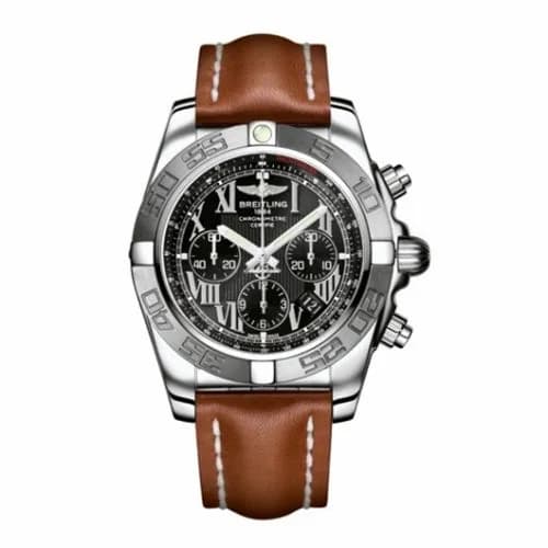 Breitling Chronomat 44 Stainless Steel / Black - Roman / Calf AB011011/B956/433X — фото часов Breitling Chronomat 44 Stainless Steel / Black - Roman / Calf AB011011/B956/433X — фото часов