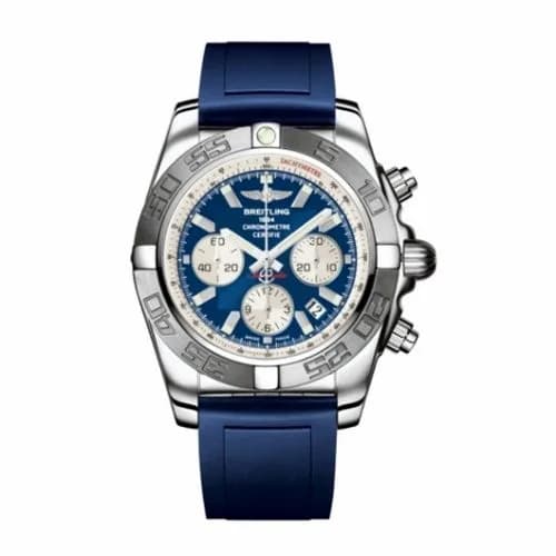 Breitling Chronomat 44 Stainless Steel / Blue / Rubber AB011011/C788/145S — фото часов Breitling Chronomat 44 Stainless Steel / Blue / Rubber AB011011/C788/145S — фото часов
